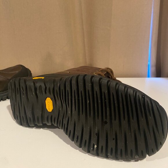 UGG Women's Lace-Up‎ Brown Boots Size 6 Waterproof Vibram Sole Winter Snow - Picture 9 of 11